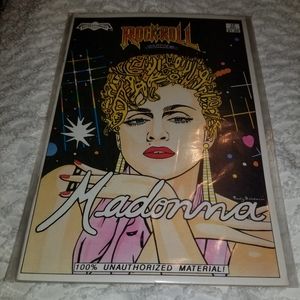 Rock n roll comics Madonna